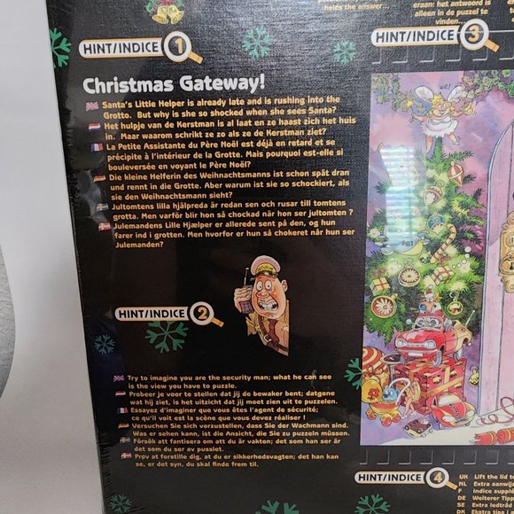 Sawgij Christmas Puzzle 8 Christmas Getaway 1000 pc Santa Humor Mystery New - Picture 3 of 6